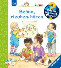 Buch Cover Wieso? Weshalb? Warum? junior, Band 36 - Sehen, riechen, hören