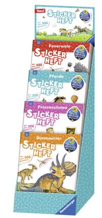 Buch Cover Verkaufs-Kassette "Wieso? Weshalb? Warum? Stickerheft"