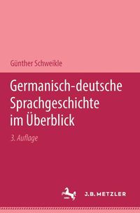 Buch Cover Germanisch-deutsche Sprachgeschichte im Überblick