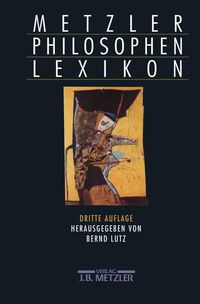 Buch Cover Metzler Philosophen Lexikon