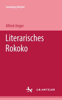 Buch Cover Literarisches Rokoko