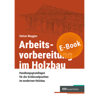 Buch Cover Arbeitsvorbereitung im Holzbau