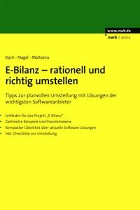 Buch Cover E-Bilanz - rationell und richtig umstellen