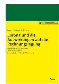 Buch Cover Corona und die Auswirkungen auf die Rechnungslegung