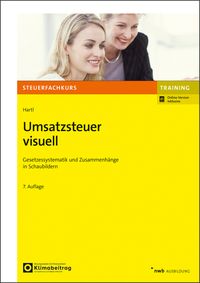Buch Cover Umsatzsteuer visuell