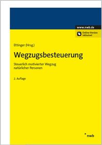 Buch Cover Wegzugsbesteuerung