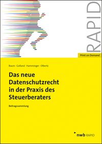 Buch Cover Das neue Datenschutzrecht in der Praxis des Steuerberaters