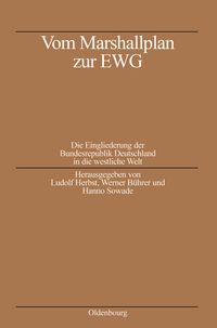 Buch Cover Vom Marshallplan zur EWG