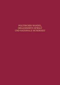 Buch Cover Politischer Wandel, organisierte Gewalt und nationale Sicherheit