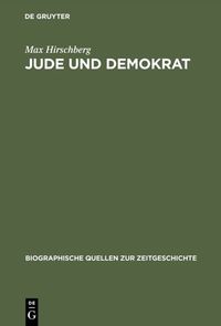 Buch Cover Jude und Demokrat