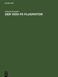Buch Cover Der 1000 PS Flugmotor