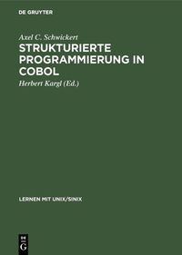 Buch Cover Strukturierte Programmierung in COBOL