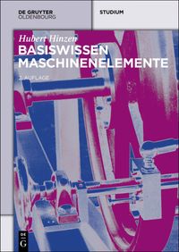 Buch Cover Basiswissen Maschinenelemente