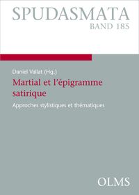 Buch Cover Martial et l'épigramme satirique