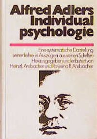 Buch Cover Alfred Adlers Individualpsychologie