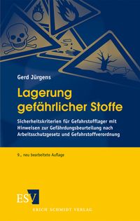 Buch Cover Lagerung gefährlicher Stoffe