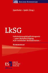 Buch Cover LkSG