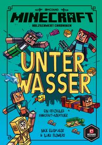Buch Cover Minecraft, Unter Wasser