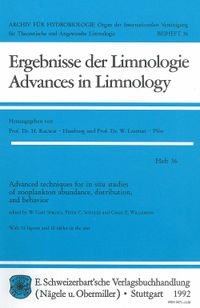 Buch Cover Advanced techniques for in situ studies of zooplankton abundance, distribution, and behavior