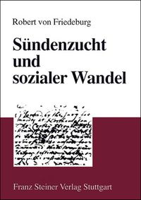 Buch Cover Sündenzucht und sozialer Wandel