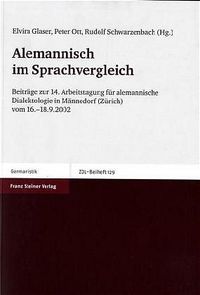Buch Cover Alemannisch im Sprachvergleich
