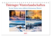 Buch Cover Thüringer Winterlandschaften (Tischkalender 2027 DIN A5 quer), CALVENDO Monatskalender