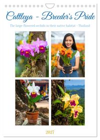 Buch Cover Cattleya - Breeder's Pride (Wall Calendar 2027 DIN A4 portrait), CALVENDO 12 Month Wall Calendar