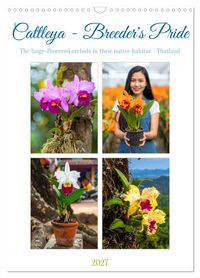 Buch Cover Cattleya - Breeder's Pride (Wall Calendar 2027 DIN A3 portrait), CALVENDO 12 Month Wall Calendar