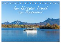 Buch Cover Im blauen Land am Alpenrand (Tischkalender 2027 DIN A5 quer), CALVENDO Monatskalender