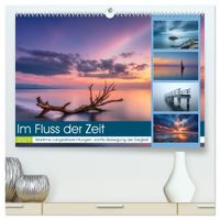 Buch Cover Im Fluss der Zeit (hochwertiger Premium Wandkalender 2027 DIN A2 quer), Kunstdruck in Hochglanz
