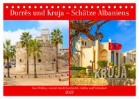 Buch Cover Durrës und Kruja – Schätze Albaniens (Tischkalender 2027 DIN A5 quer), CALVENDO Monatskalender