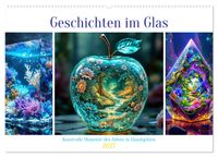 Buch Cover Geschichten im Glas (Wandkalender 2027 DIN A2 quer), CALVENDO Monatskalender