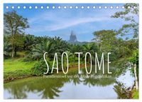 Buch Cover Sao Tome. Paradiesinsel vor der Küste Westafrikas (Tischkalender 2027 DIN A5 quer), CALVENDO Monatskalender
