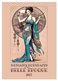 Buch Cover Women's Images of the Belle Époque (Desk Calendar 2027 DIN A5 portrait), CALVENDO 12 Month DeskCalendar
