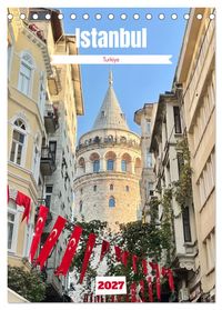 Buch Cover Hidden gems of Istanbul (Desk Calendar 2027 DIN A5 portrait), CALVENDO 12 Month DeskCalendar