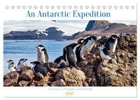Buch Cover An Antarctic Expedition (Desk Calendar 2027 DIN A5 landscape), CALVENDO 12 Month DeskCalendar