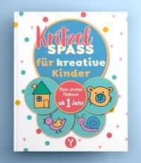 Buch Cover Kritzelbuch ab 1 Jahr