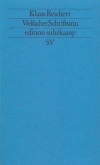 Buch Cover Vielfacher Schriftsinn