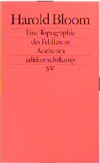 Buch Cover Eine Topographie des Fehllesens