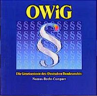 Buch Cover OWiG