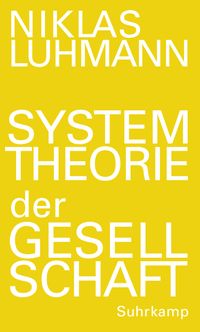Buch Cover Systemtheorie der Gesellschaft