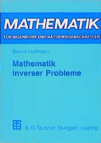 Buch Cover Mathematik inverser Probleme