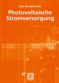 Buch Cover Photovoltaische Stromversorgung