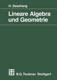 Buch Cover Lineare Algebra und Geometrie