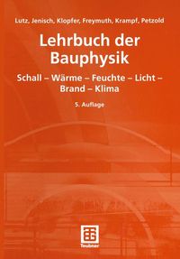 Buch Cover Lehrbuch der Bauphysik