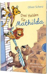 Buch Cover Drei Helden für Mathilda