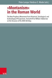 Buch Cover "Montanism" in the Roman World