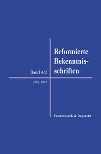 Buch Cover Reformierte Bekenntnisschriften