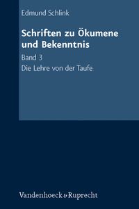 Buch Cover Schriften zu Ökumene und Bekenntnis. Band 3