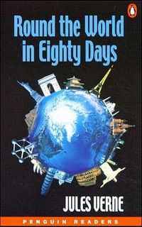 Buch Cover Round the World in Eighty Days
